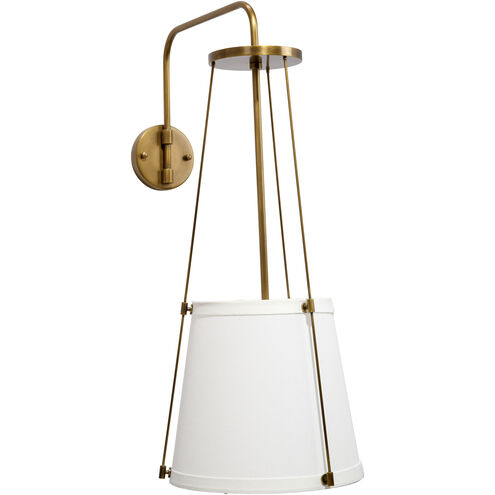 California 1 Light 24 inch Antique Brass Wall Sconce Wall Light