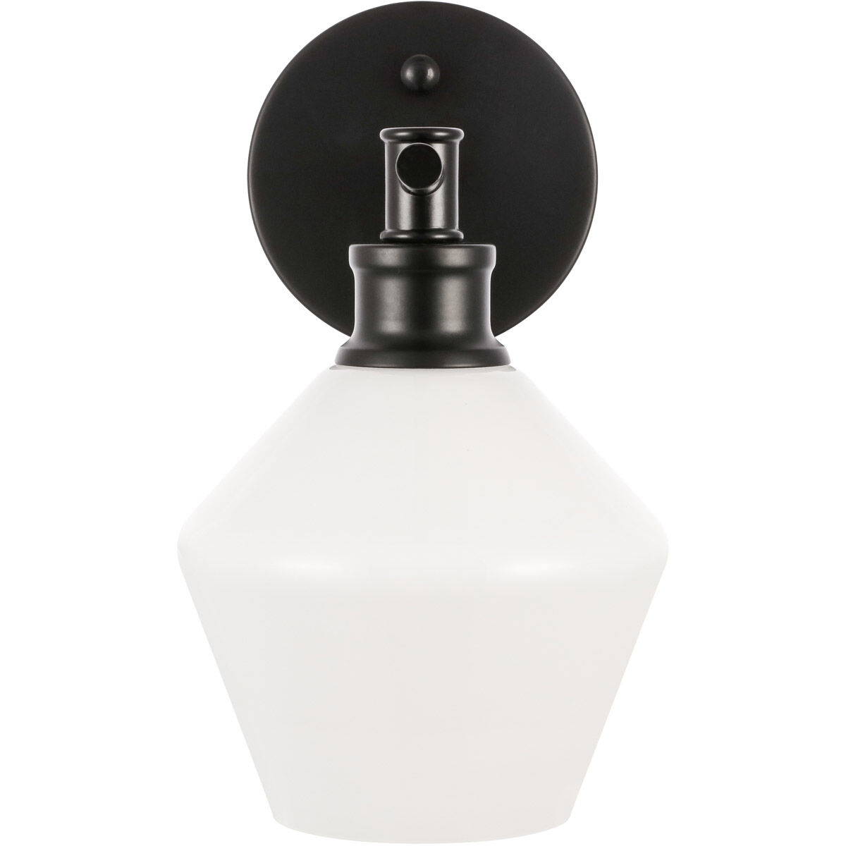 Gene 1 Light 6 inch Black Wall sconce Wall Light