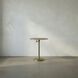 Felix 19 X 16.5 inch Antique Brass Side Table