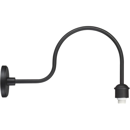 RLM 1 Light 14 inch Coal Outdoor Wall Mount, Great Outdoors