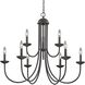 Montgomery 9 Light 34 inch Oil Rubbed Bronze Chandelier Ceiling Light