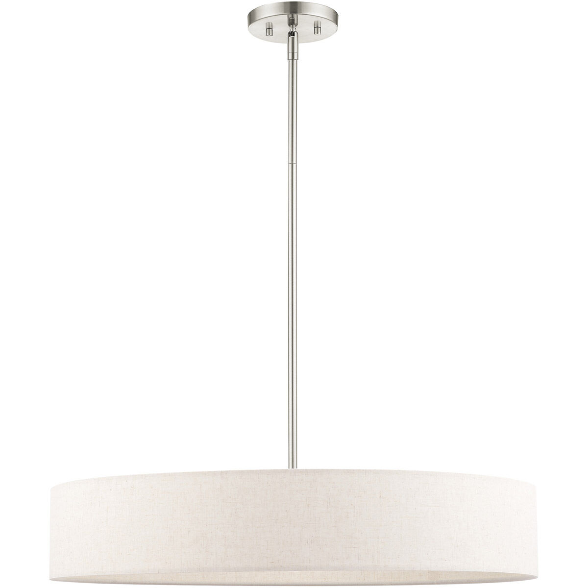 Venlo 5 Light 26 inch Brushed Nickel Pendant Ceiling Light