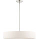 Venlo 5 Light 26 inch Brushed Nickel Pendant Ceiling Light