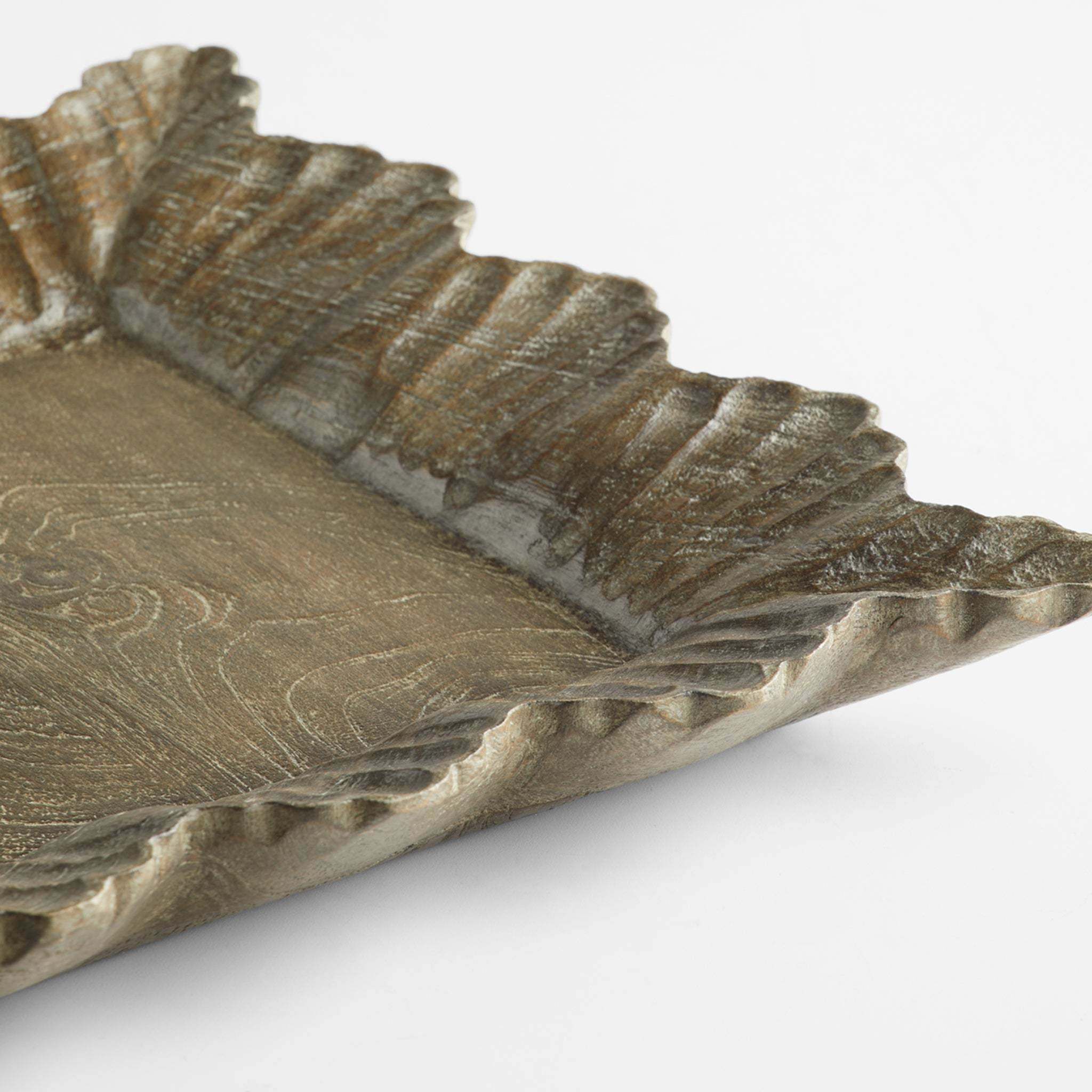 Lorenza Brown Tray, Small