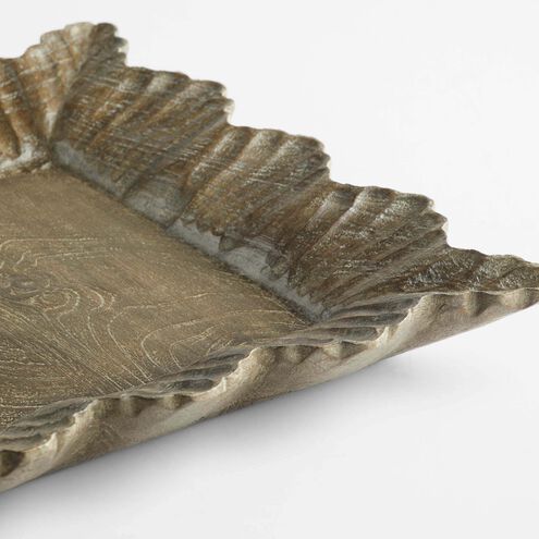 Lorenza Brown Tray, Small