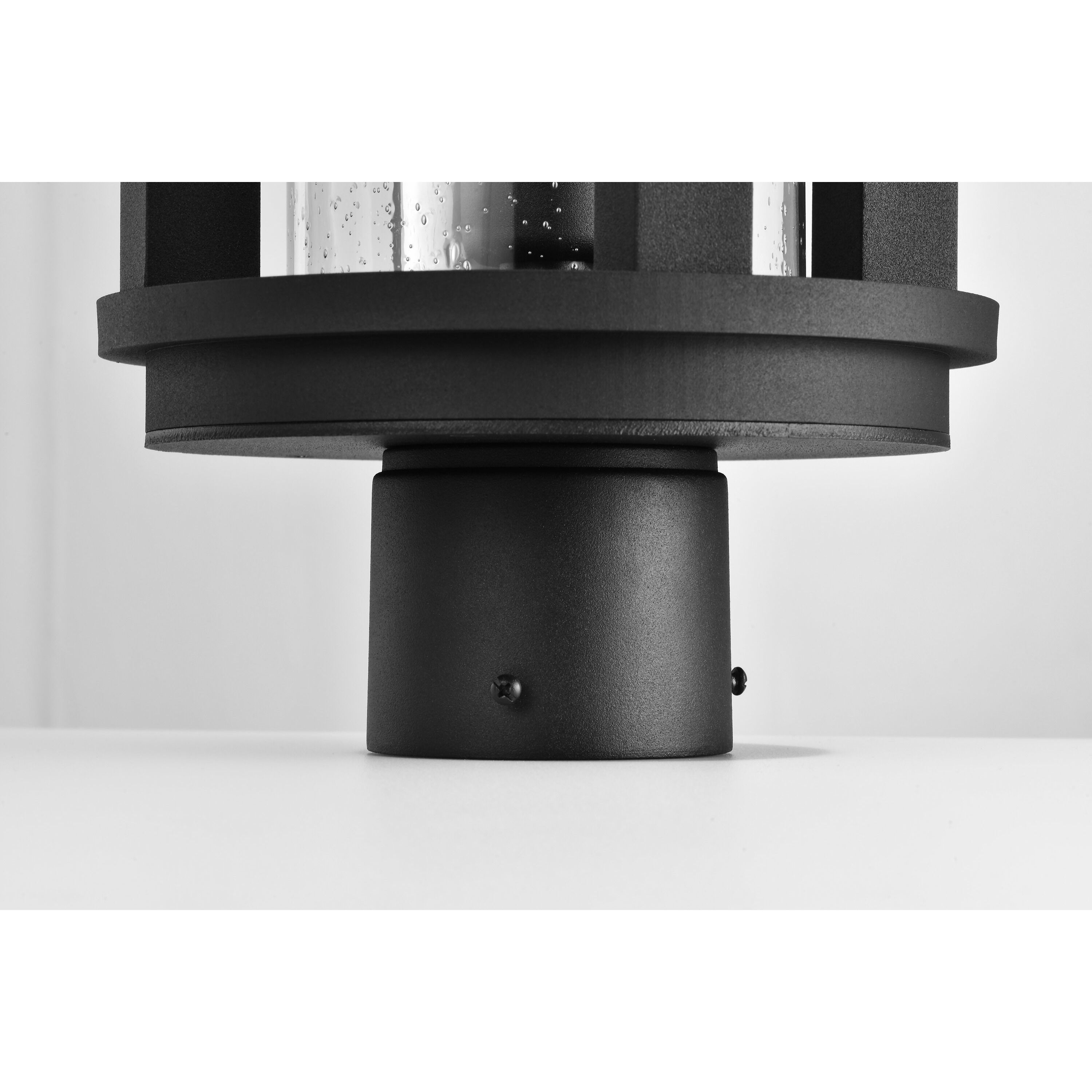 Wilton 1 Light 22.63 inch Matte Black Outdoor Post Light