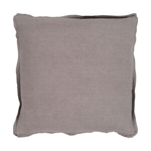Solid 22 X 22 inch Taupe Pillow Kit