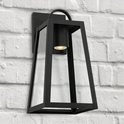 Leighton LED 16 inch Black Outdoor Wall Lantern