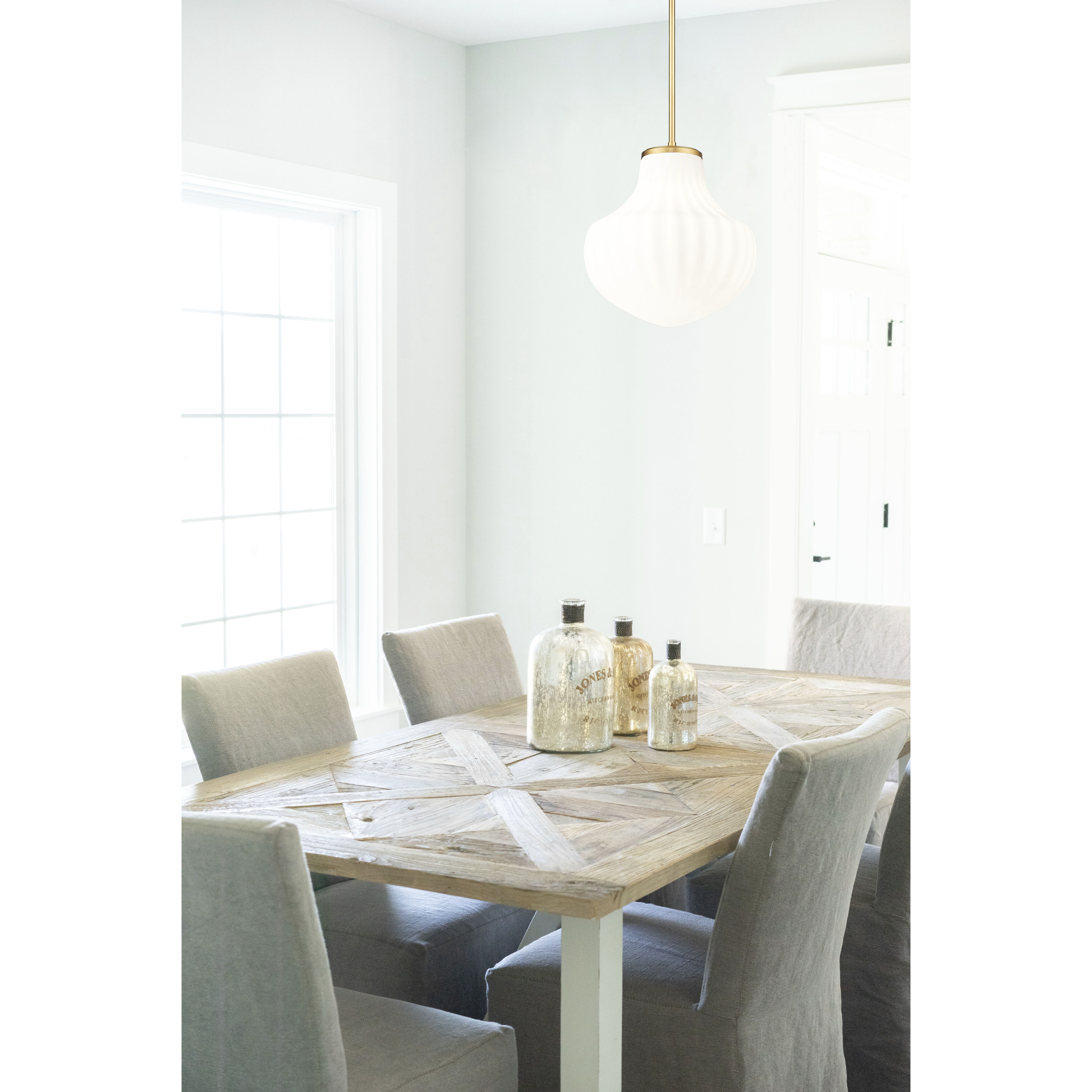 Newbury 1 Light 13 inch Modern Gold Pendant Ceiling Light