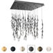 Signature Secret Garden LED 28 inch Black Multi-Light Pendant Ceiling Light
