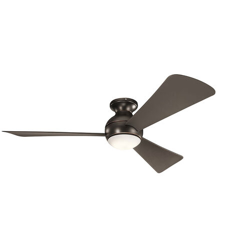 Sola 54 inch Olde Bronze with Brown Blades Ceiling Fan