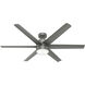 Solaria 60 inch Matte Silver Outdoor Ceiling Fan