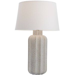 Henrietta 29 inch 150.00 watt Lunar Reactive and Antique Brass Lamp Portable Light