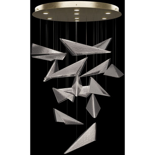 Volo 8 Light 36 inch Gold Pendant Ceiling Light