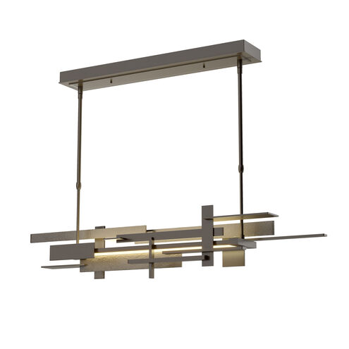 Planar LED 9 inch Oil Rubbed Bronze Pendant Ceiling Light, Large