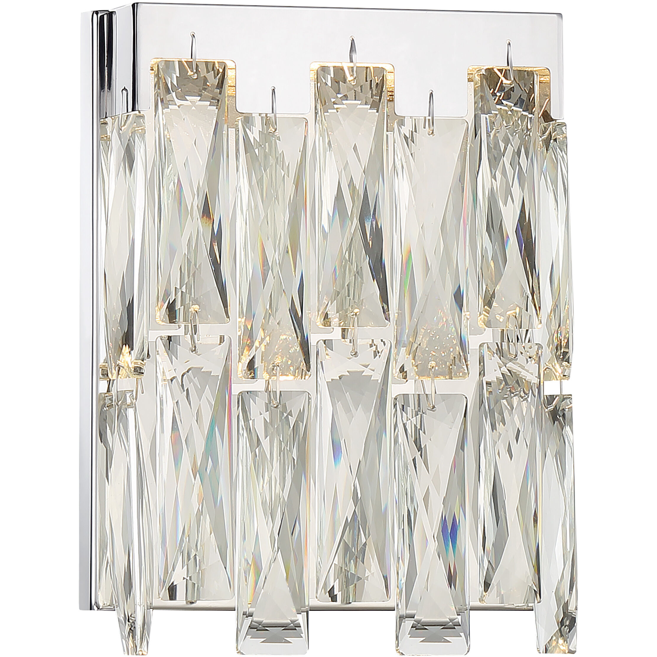 Curio LED 7.25 inch Chrome Wall Sconce Wall Light, Bath