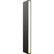 Column 12V 12.00 watt Black Landscape, Bollard