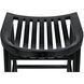 Ronald 28 inch Charcoal Black Counter Stool