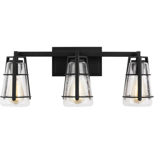 Adelaide 3 Light 24 inch Midnight Black Wall Bath Fixture Wall Light
