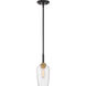 Sagamore 1 Light 5 inch Earth Black Mini Pendant Ceiling Light