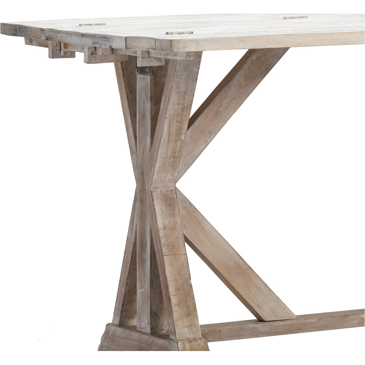 Daphne 54 X 32 inch White Ash Console Table