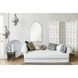 Natasha 42 X 26 inch Antique Silver Leaf Wall Mirror