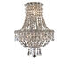 Tranquil 3 Light 12 inch Chrome Wall Sconce Wall Light in Royal Cut
