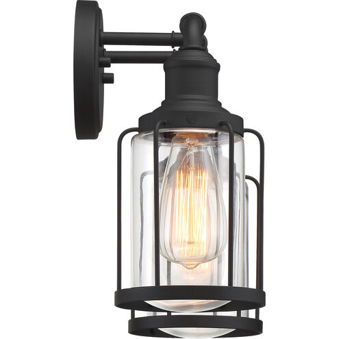 Ludlow 2 Light 15 inch Earth Black Bath Light Wall Light