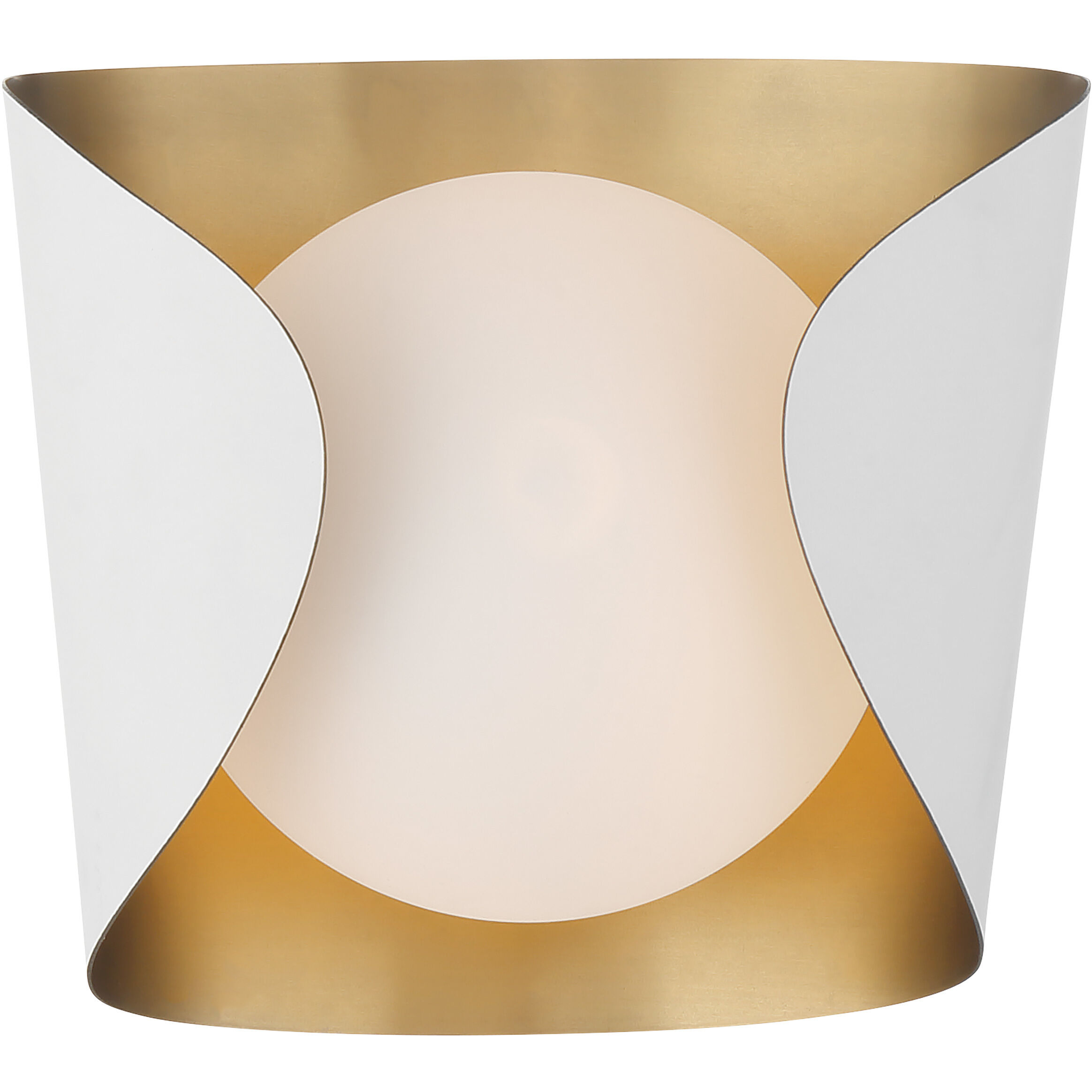 Flare 1 Light 8.5 inch Sand White Vanity Light Wall Light