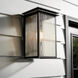Arkville 1 Light 14 inch Textured Black Outdoor Wall Light, Medium