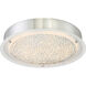 Blaze LED 16 inch Polished Chrome Flush Mount Ceiling Light