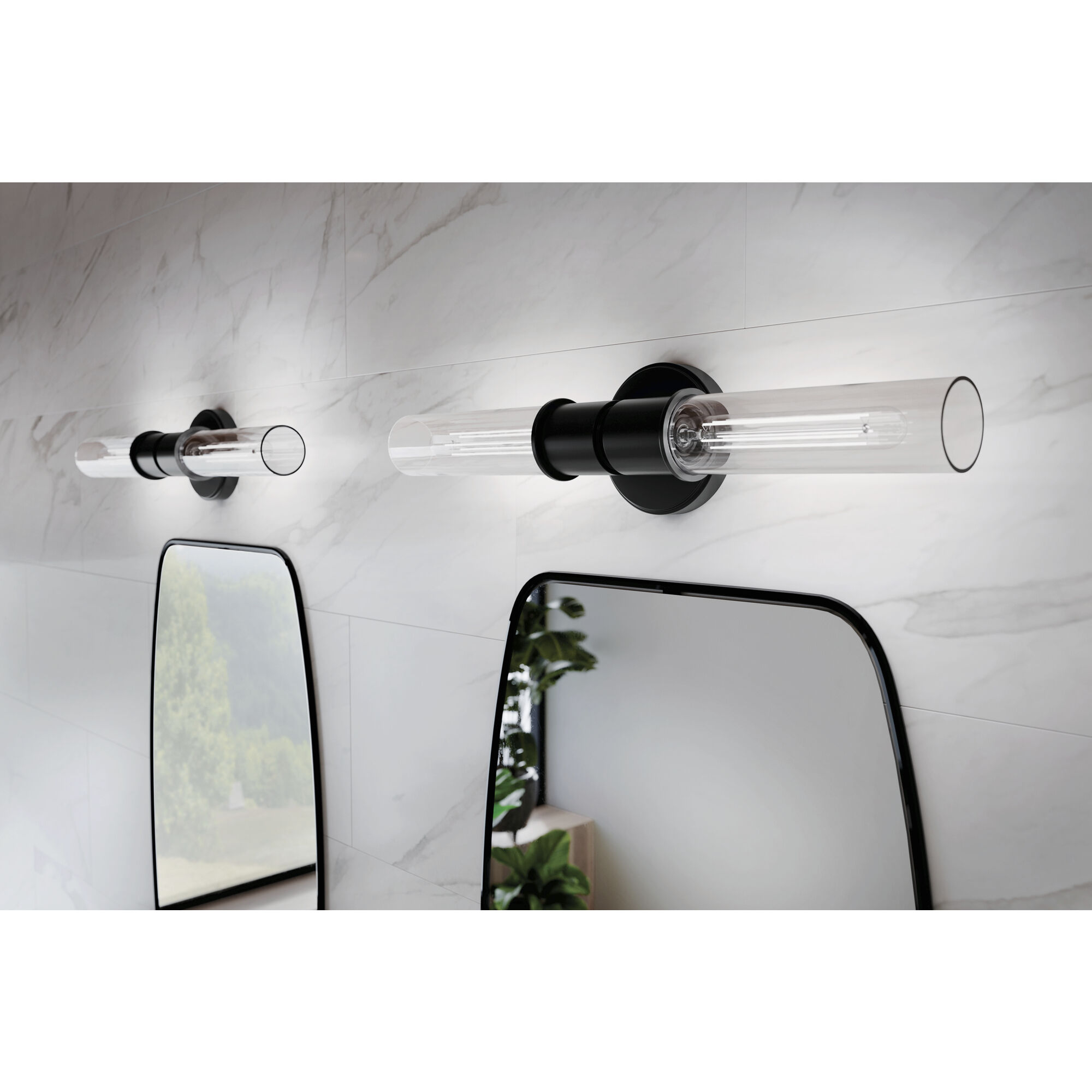 Aviv 2 Light 5.5 inch Black Wall Sconce Wall Light