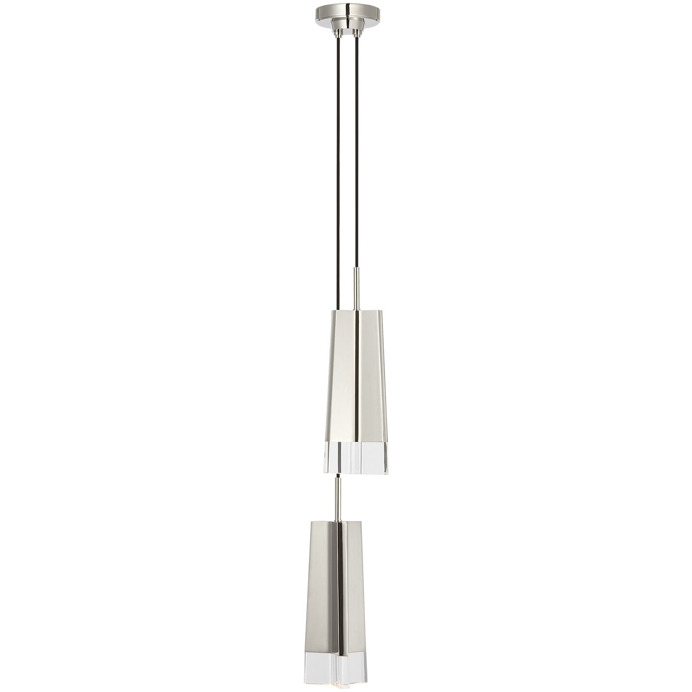 Thomas O'Brien Matcha LED 7 inch Polished Nickel Pendant Ceiling Light