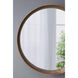 Wayne 31.5 X 31.5 inch Brown Wall Mirror