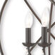 Aria 5 Light 23.5 inch English Bronze Pendant Chandelier Ceiling Light