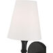 Mairbourne 1 Light 6.5 inch Matte Black Indoor Wall Sconce Wall Light