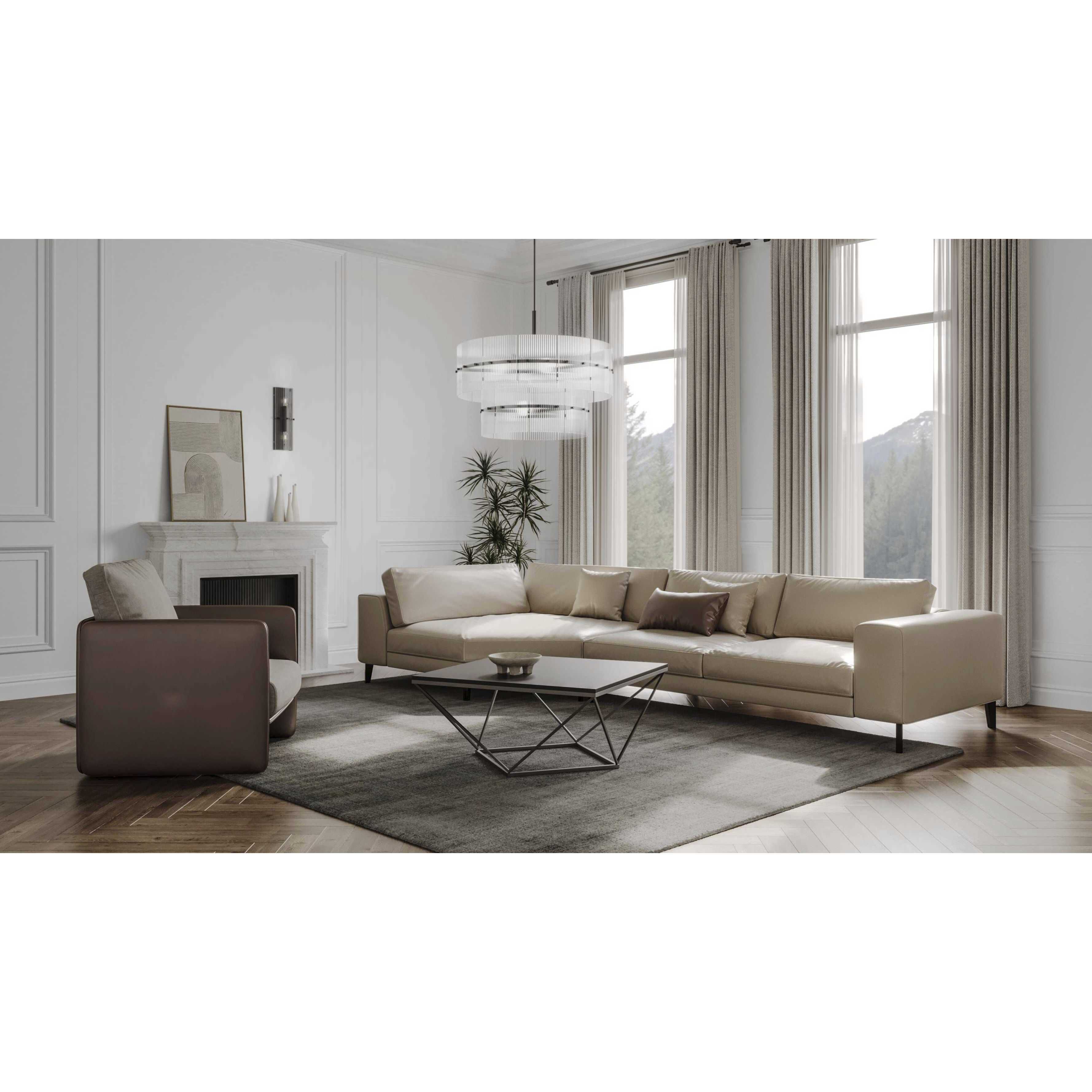 Seville 2 Light 3 inch Matte Black ADA Wall Sconce Wall Light, Design Series