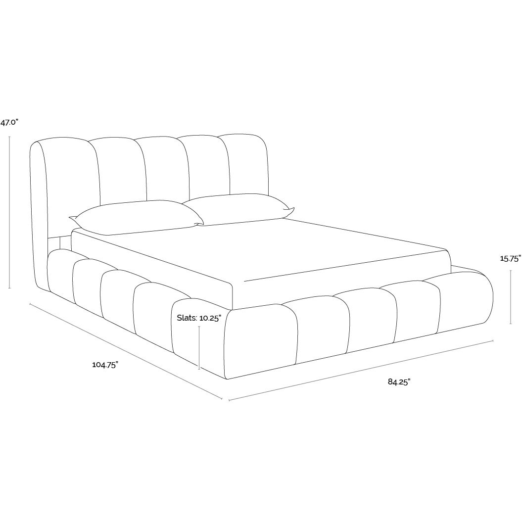 Olena Santa Cruz Oatmeal Bed