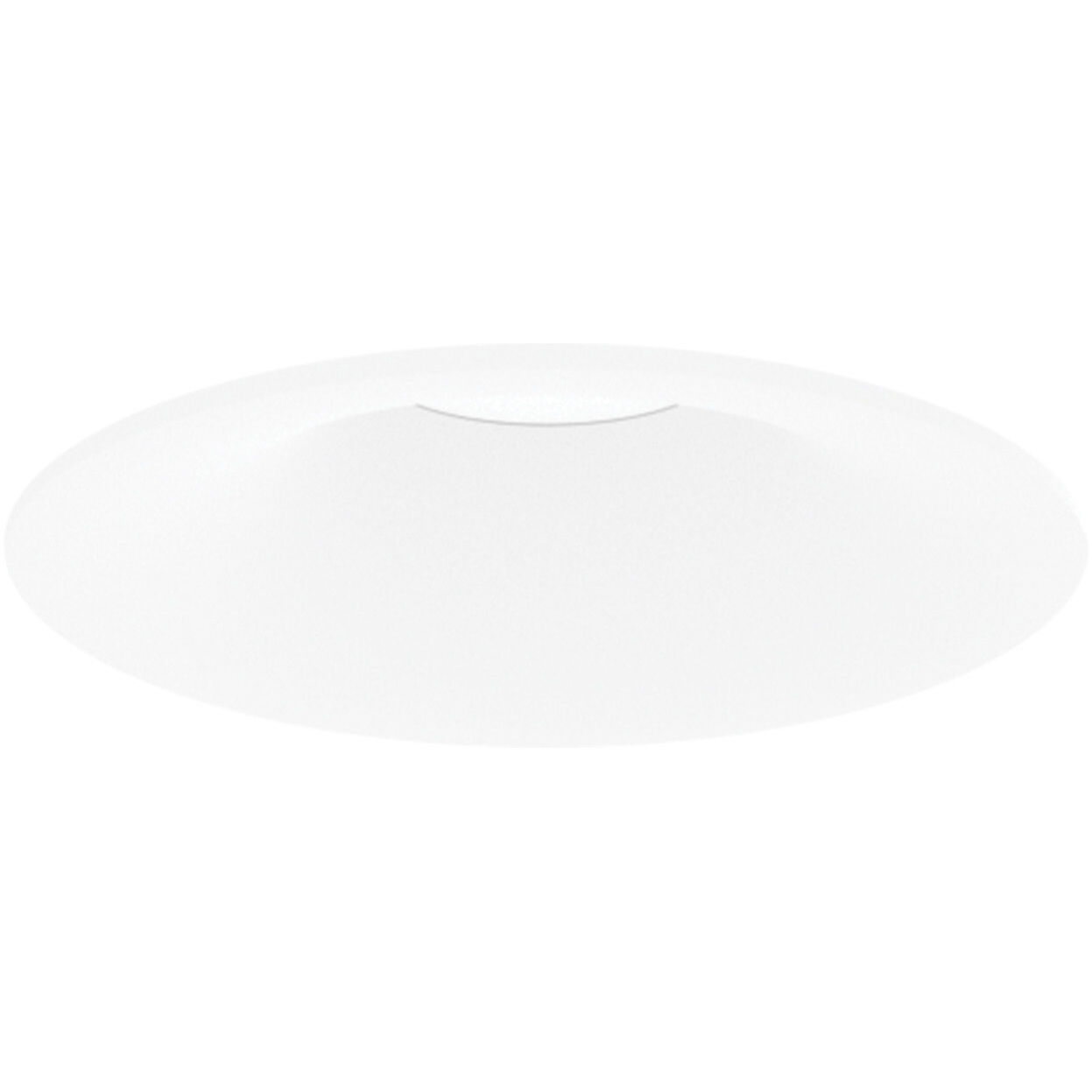 Pearl Bright White LED Round Bullnose Retrofit in Comfort Dim (3000K-2000K), 4" Retrofit