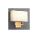 Chameleon 1 Light 12 inch Aged Brass Sconce Wall Light