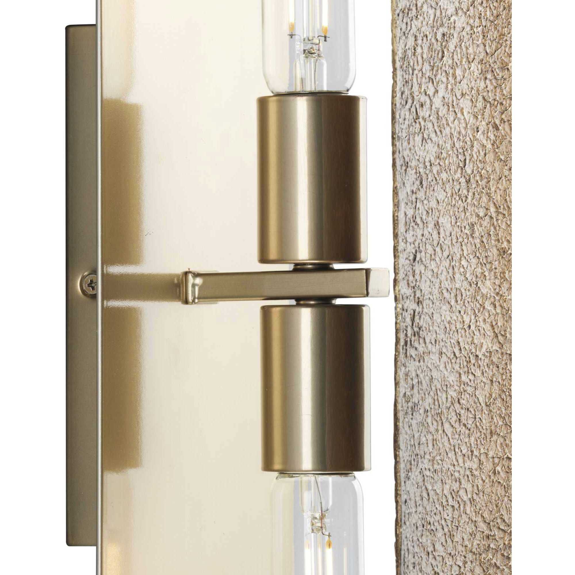Lusail 2 Light 5.87 inch Soft Gold Wall Bracket Wall Light, Design Series