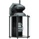Classico 1 Light 12.25 inch Black Outdoor Wall Lantern, Medium
