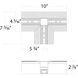Ventrix Black Track Component Ceiling Light