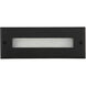 Bristol LED 3.63 inch Black Exterior Wall/Step Light