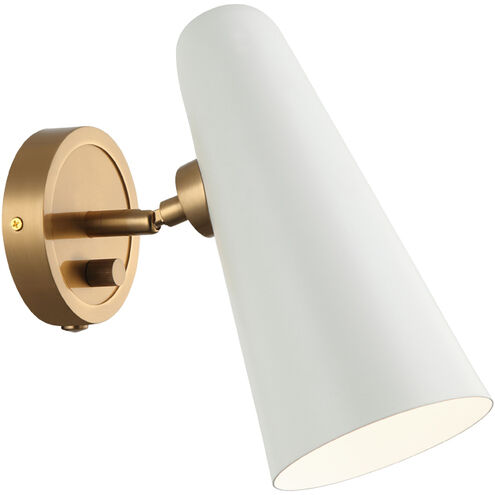 Blink 1 Light 5 inch White Wall Sconce Wall Light