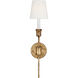 C&M by Chapman & Myers Westerly 1 Light 5 inch Antique Gild Wall Bath Fixture Wall Light