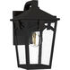 Jaxon 1 Light 12.5 inch Western Bronze Outdoor Wall Lantern