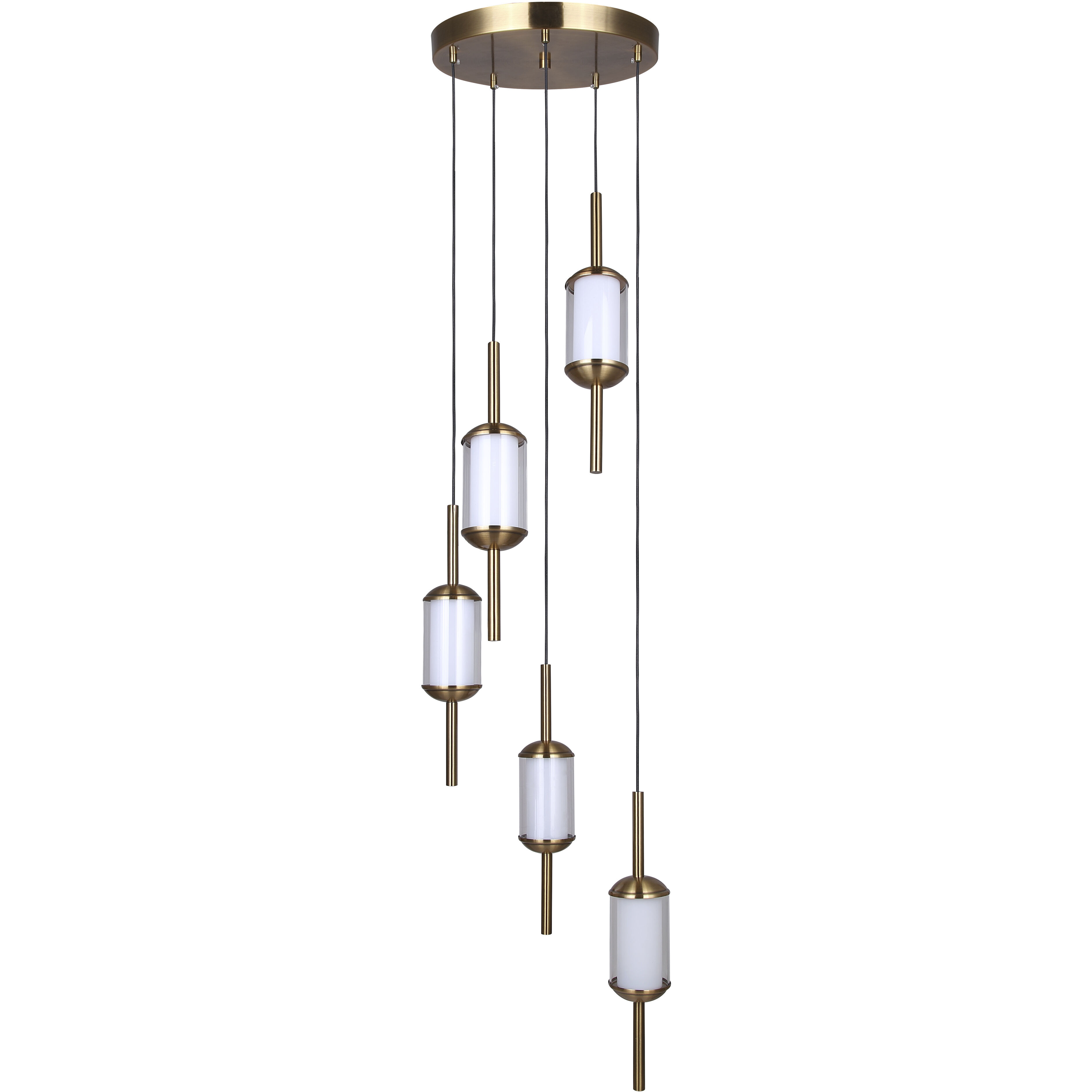 Lavene LED 14.63 inch Gold Pendant Ceiling Light