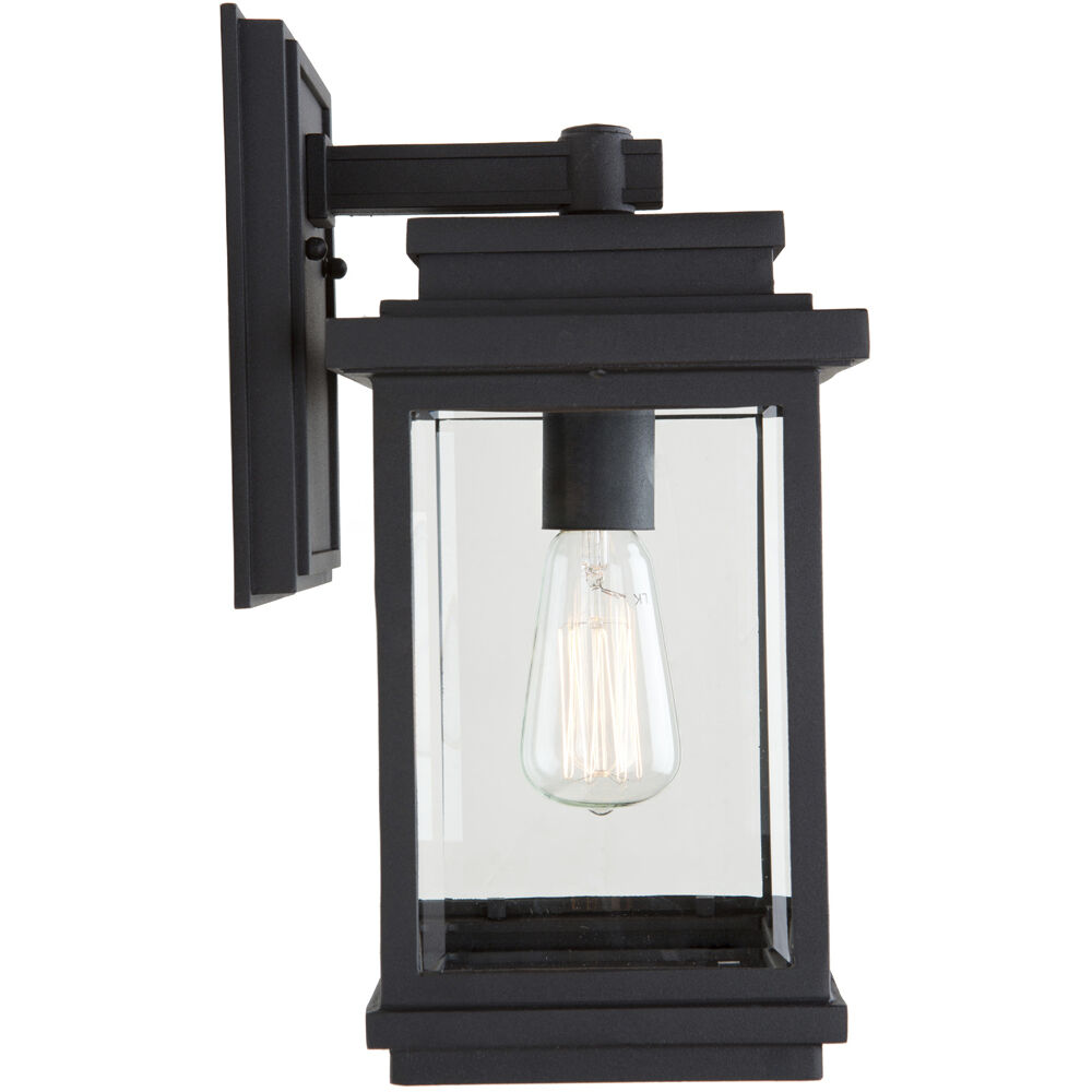 Freemont 1 Light 14 inch Black Outdoor Wall Light