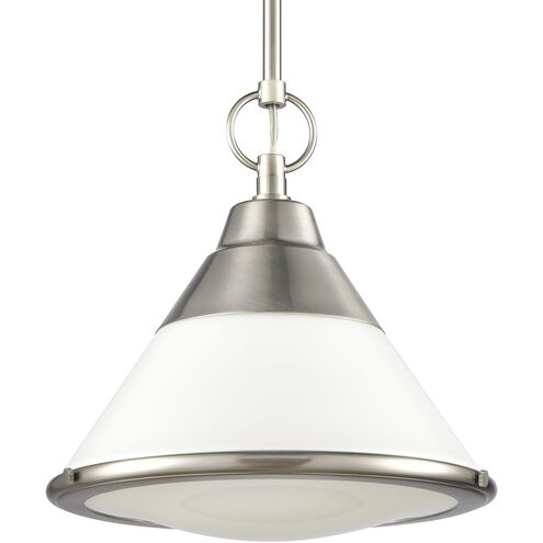 Sven 1 Light 12 inch Satin Nickel Pendant Ceiling Light